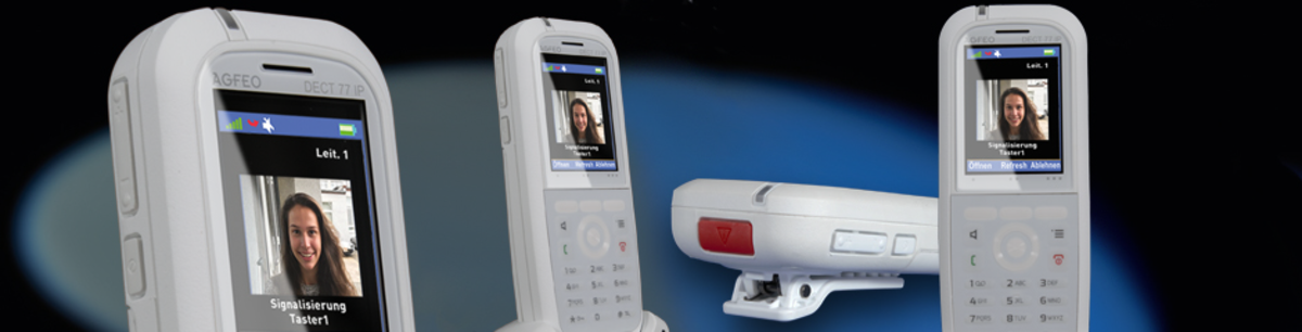 AGFEO DECT 77 IP Mobilteil -weiß-