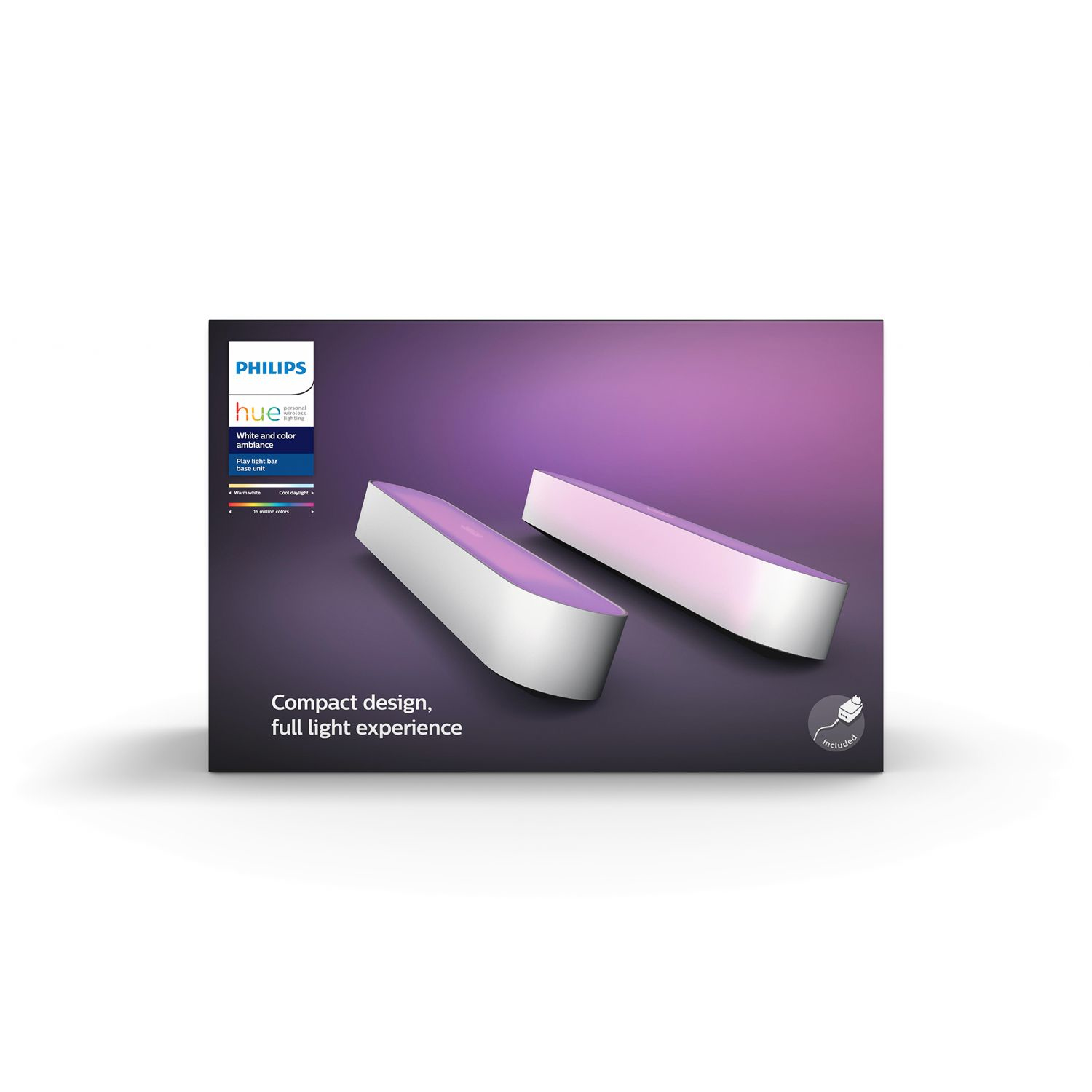 Philips Hue White and Color ambiance Play Lightbar Doppelpack