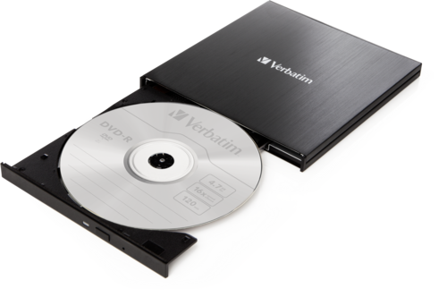 Verbatim Slimline CD / DVD ReWriter USB-C