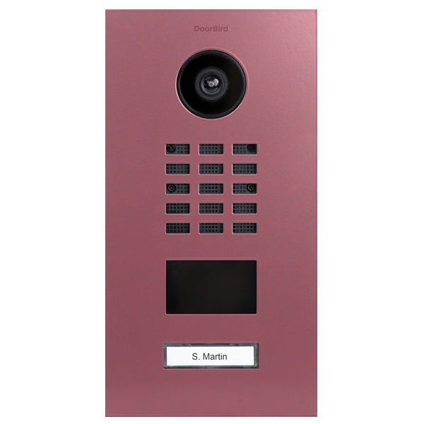 DoorBird D2101V IP Video Türstation V4A Edelstahl, RAL 3014