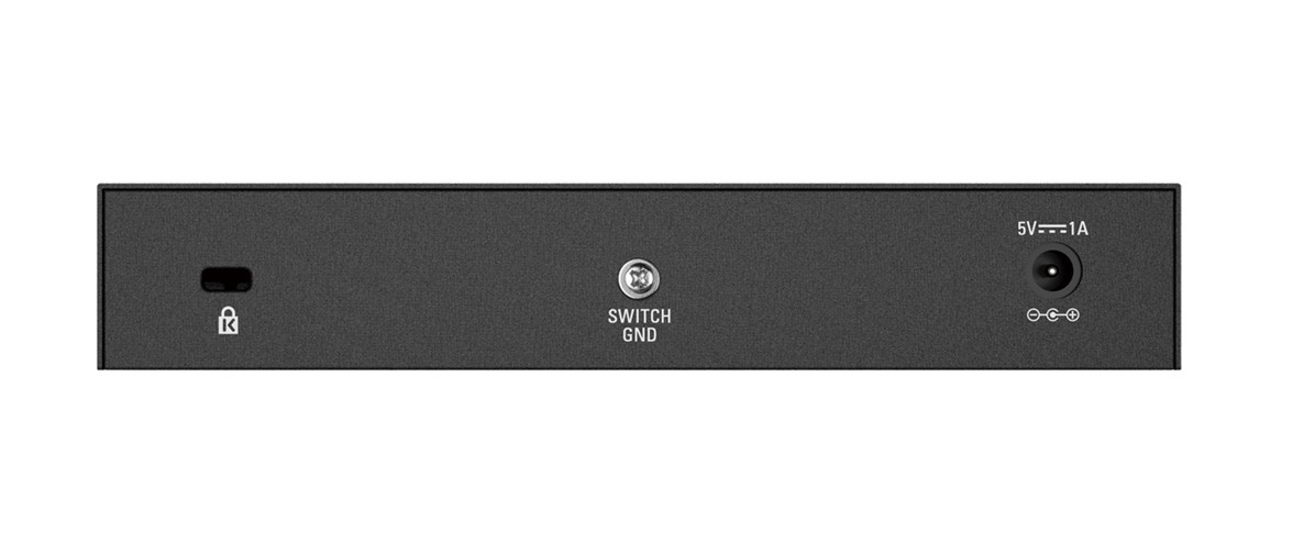 D-Link DGS-108 Unmanaged network switch Schwarz Netzwerk-Switch