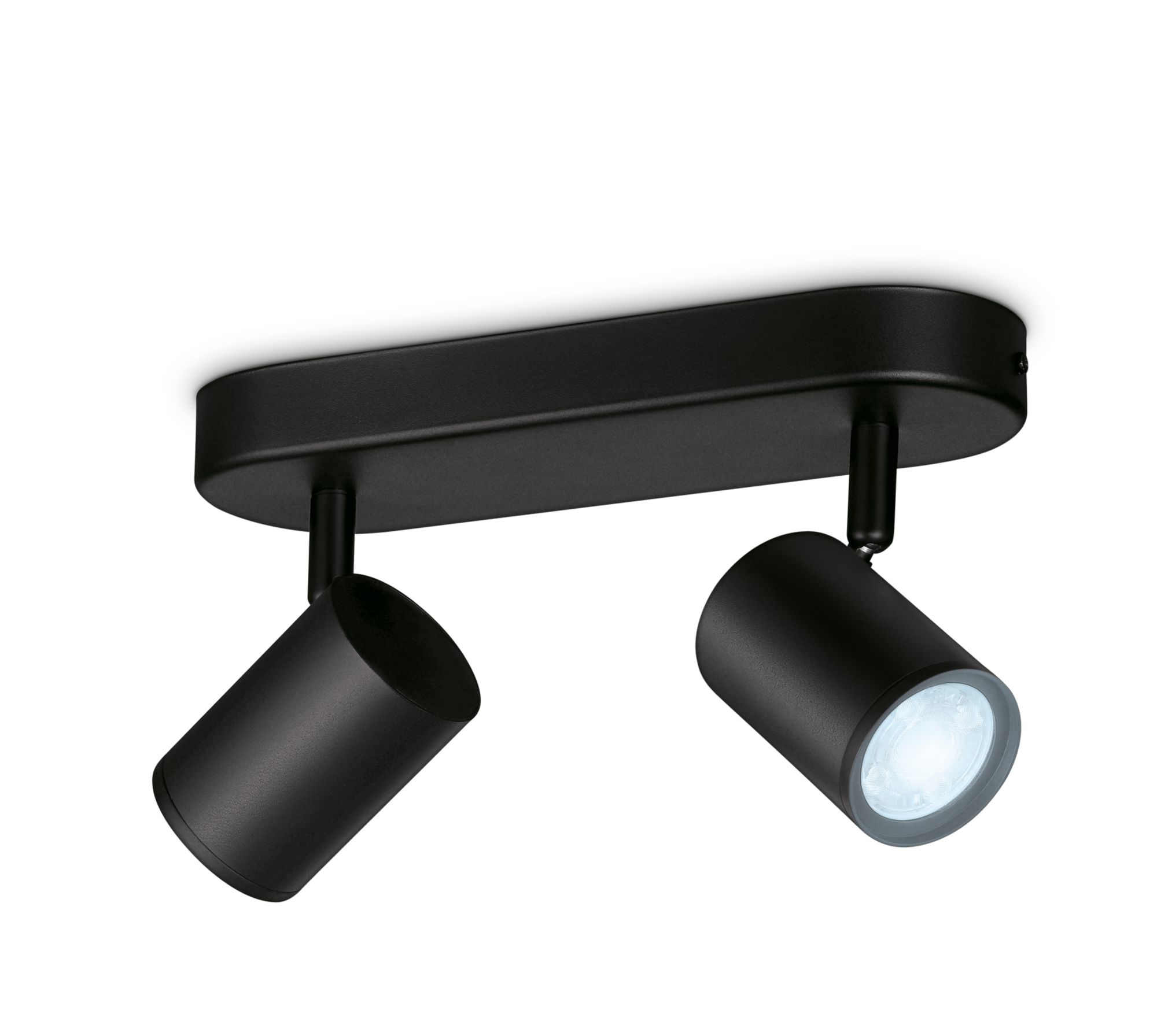 WiZ IMAGEO Spot Deckenleuchte Tunable White 2x5W Schwarz 92169208_2952792154