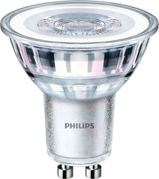 Philips LED classic Lampe 50W GU10 Kaltweiß 390lm Silber 3er P