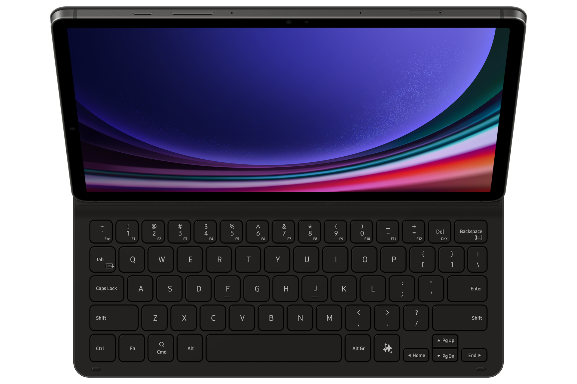 Samsung Tab S9/S9 FE Book Cover Keyboard Slim Black 2e1d32b20be2741ae4faaf6210a54a8d567e406f