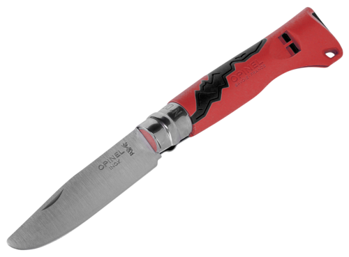 Opinel Outdoor Junior No. 07 Taschenmesser mit Pfeife blau