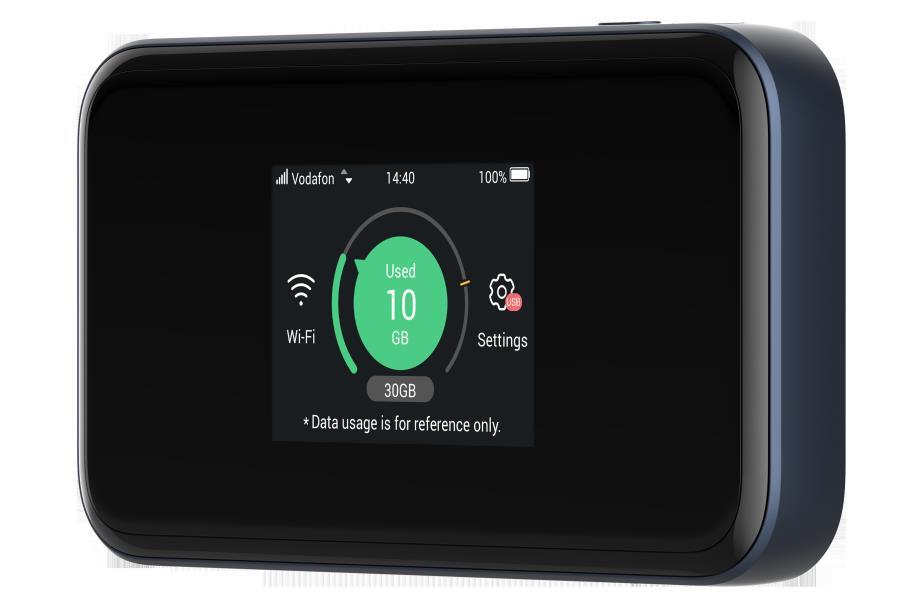 Vodafone Giga To Go 5G MiFi Spot -ZTE MU5001 B-