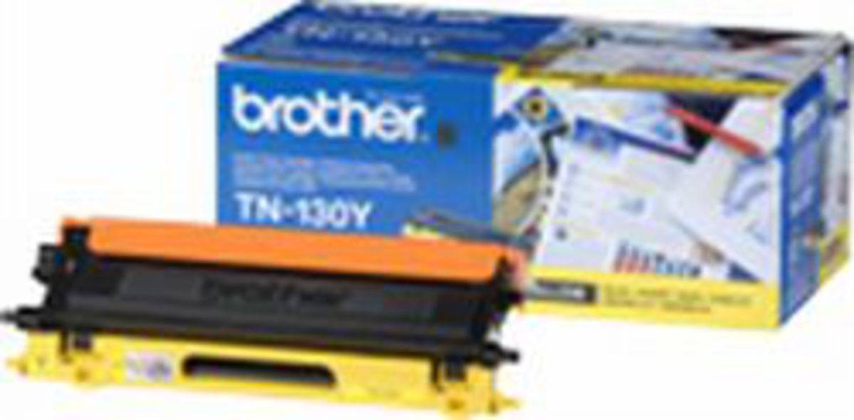 Brother Toner TN-130Y Gelb (ca. 1500 Seiten)