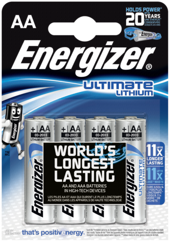 1x4 ENERGIZER Ultimate Lithium