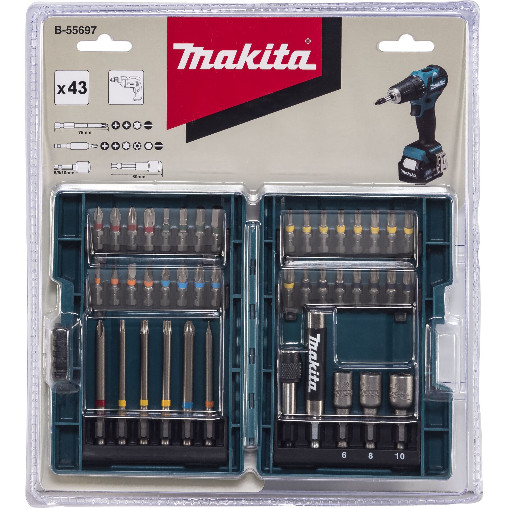 Makita B-55697 Bit-Set 43tlg 806766_03