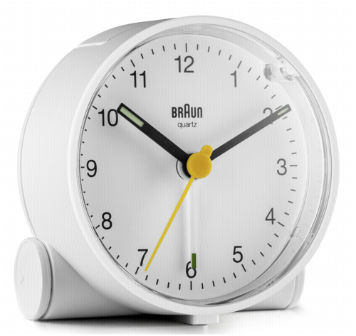 Braun BC 01 W Quarzwecker weiß