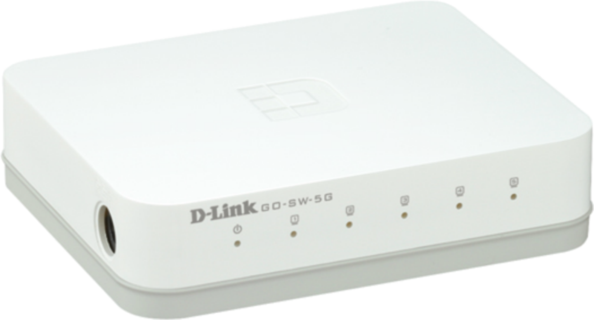D-Link GO-SW-5G 5-Port Gigabit Easy Desktop Switch