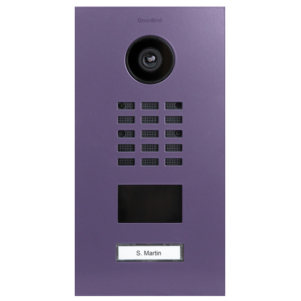 DoorBird D2101V IP Video Türstation V4A Edelstahl, RAL 4005