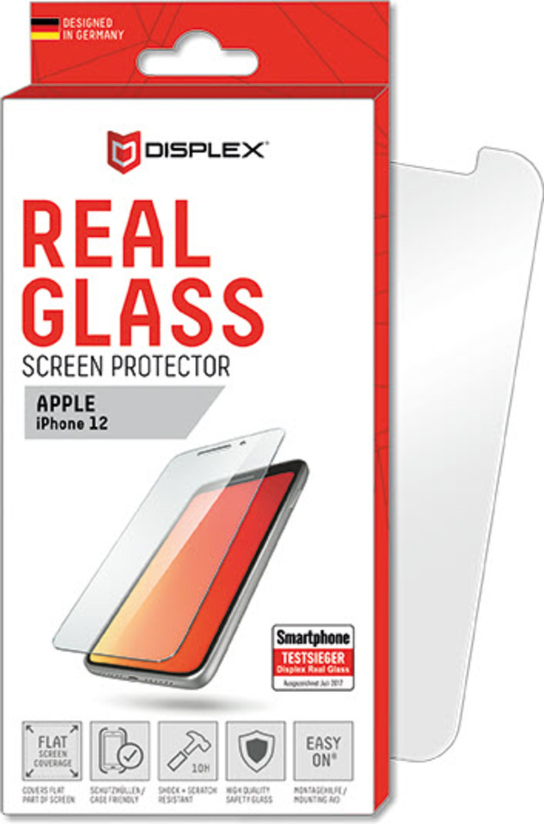 DISPLEX Real Glass für NEW Apple iPhone 5,4"