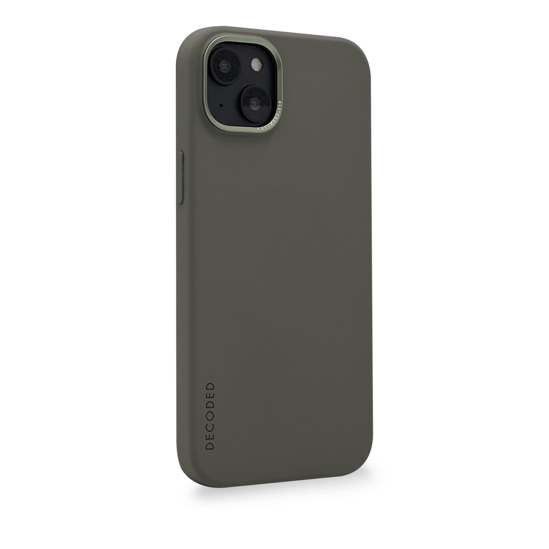 Decoded AntiMicrobial Silicone Backcover iPhone 14 Plus Olive