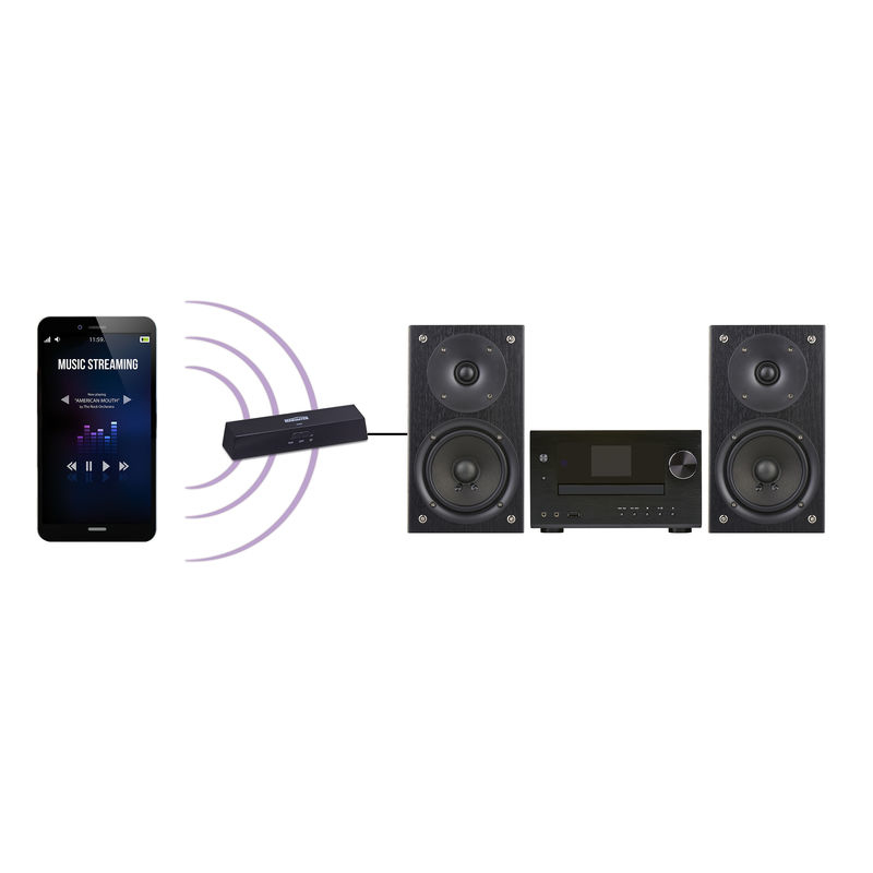 Marmitek 08330 Digitaler Audio-Streamer Schwarz