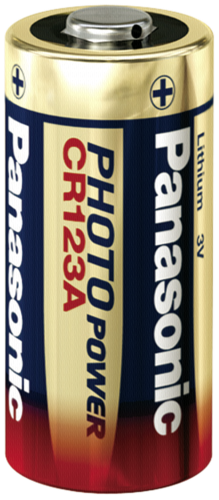 1x10 Panasonic Photo CR-123 A