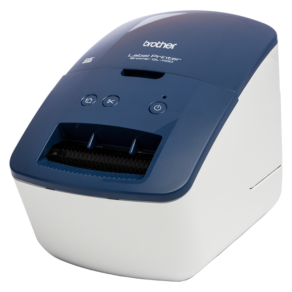 Brother QL-600B Etikettendrucker Blau