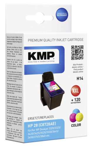 KMP H14 Tintenpatrone color