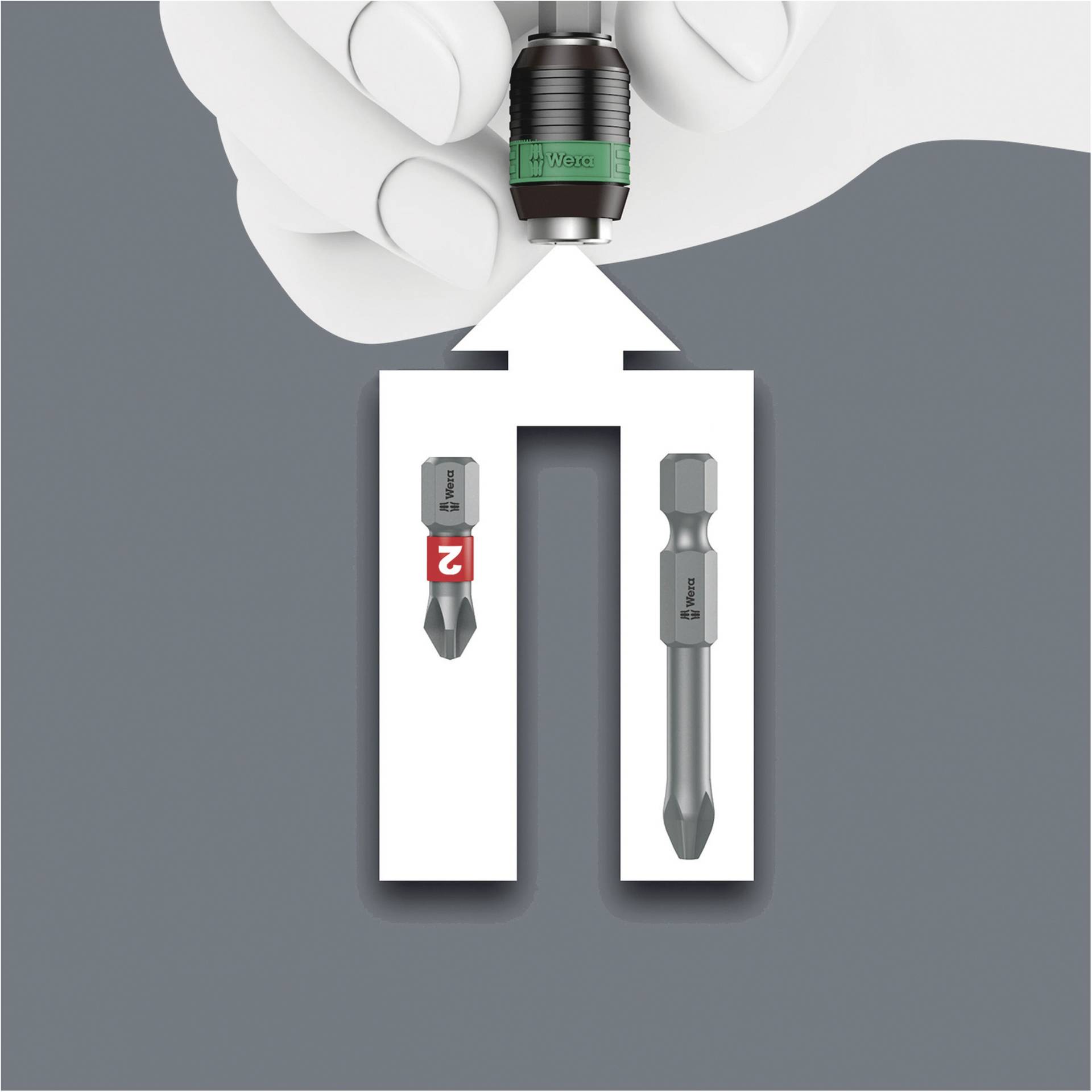 WERA Kraftform Kompakt Turbo 1 Bits-Sortiment 540822_08