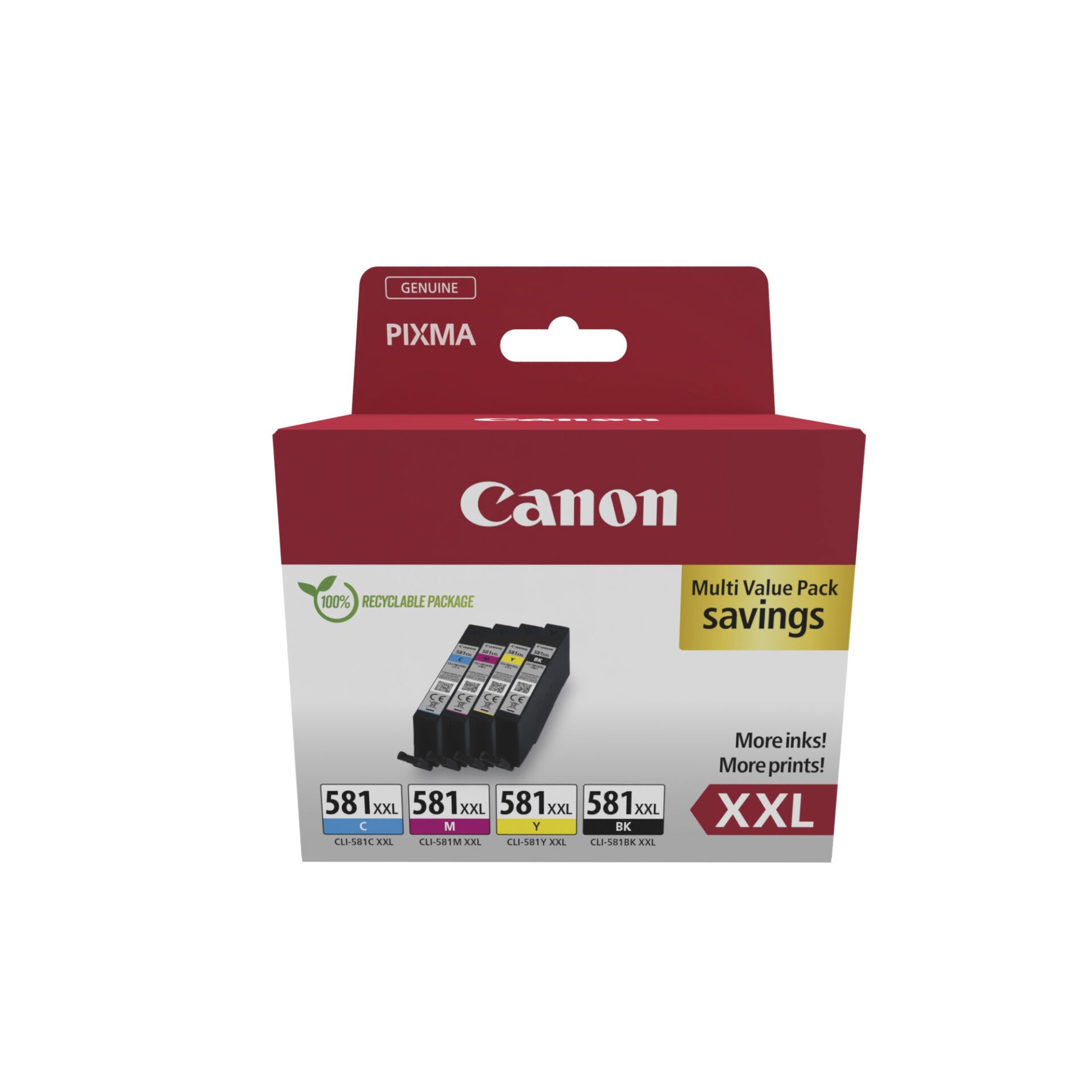 Canon CLI-581XXL BK/C/M/Yk Multipack 829691_00