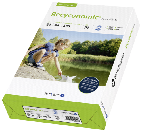 "Recyconomic Pure White ISO 90"