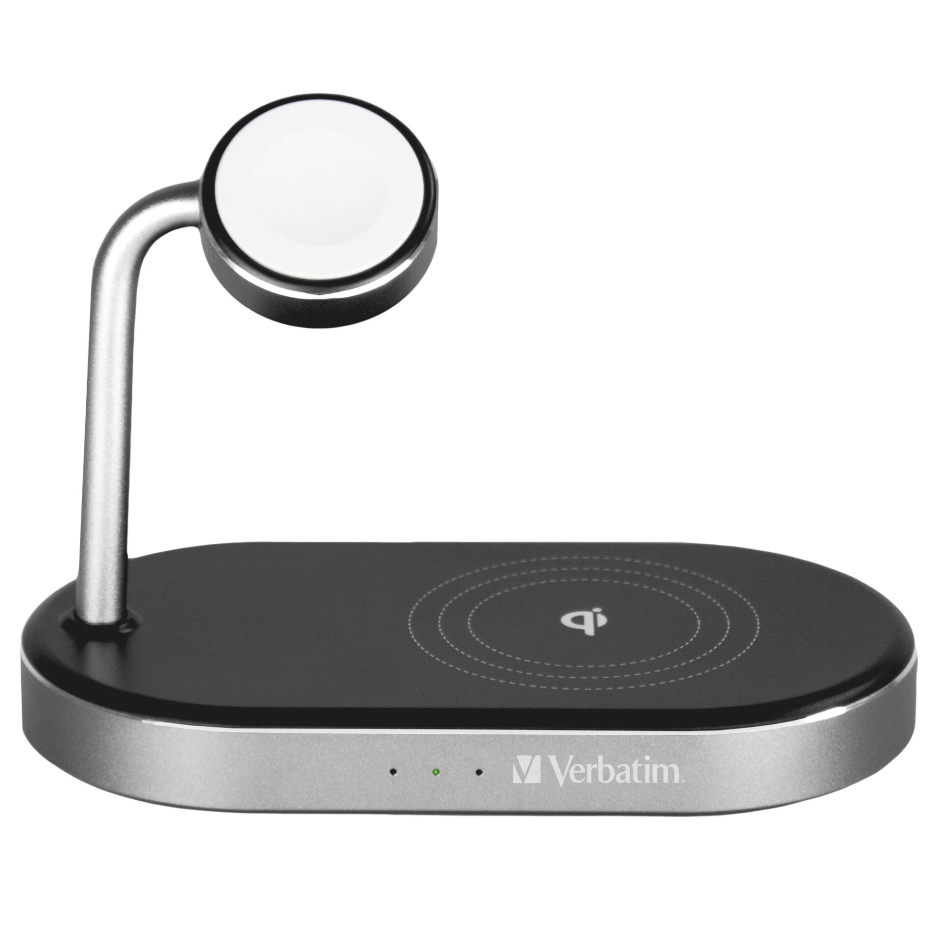 Verbatim WCS-02 Aluminium 3-in-1 Qi MFi WiFi+Appel Watch Charger