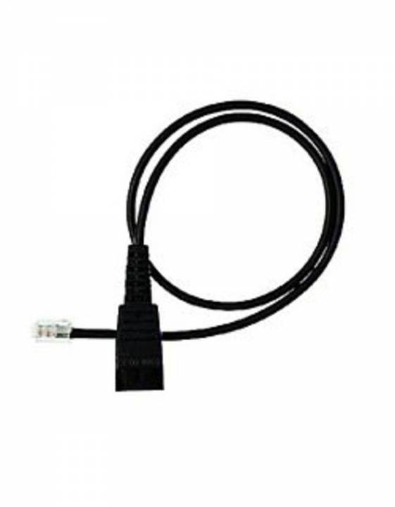 JABRA Kabelunterteil QD auf RJ10 (Siemens, 0,5 m, glatt)