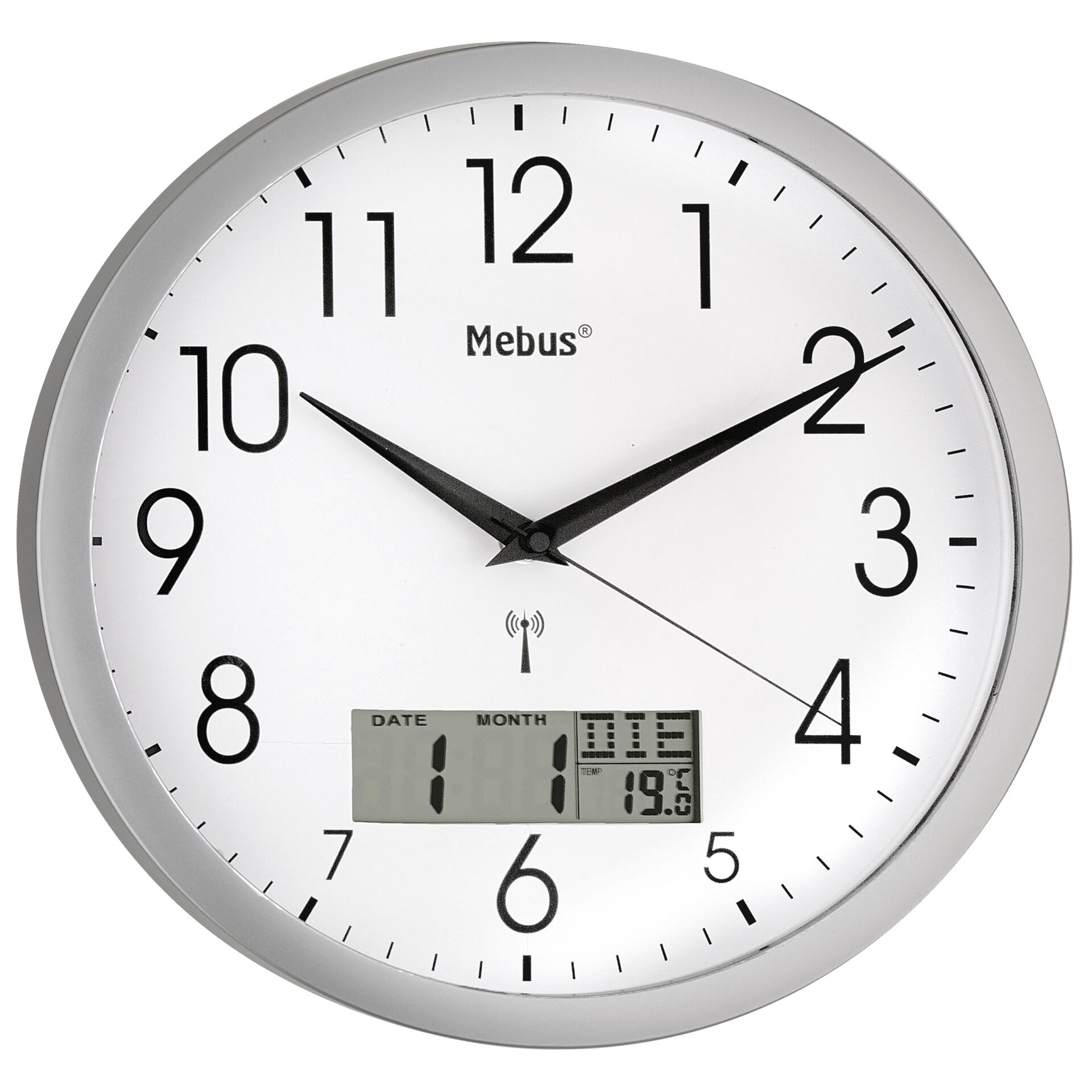 Mebus 19422 Funk-Wanduhr
