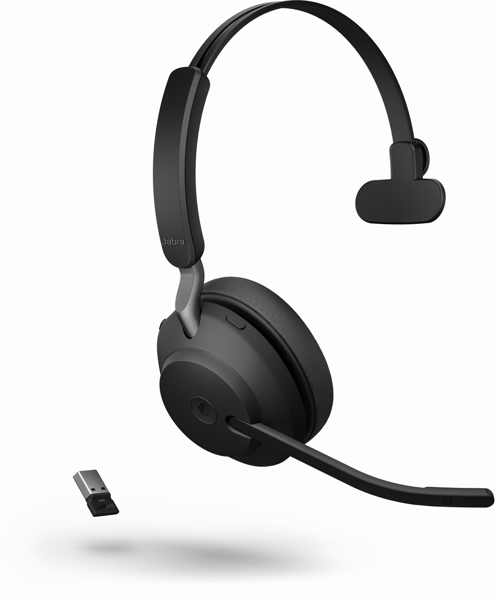 JABRA Evolve2 65 monaural MS USB-A Bluetooth black