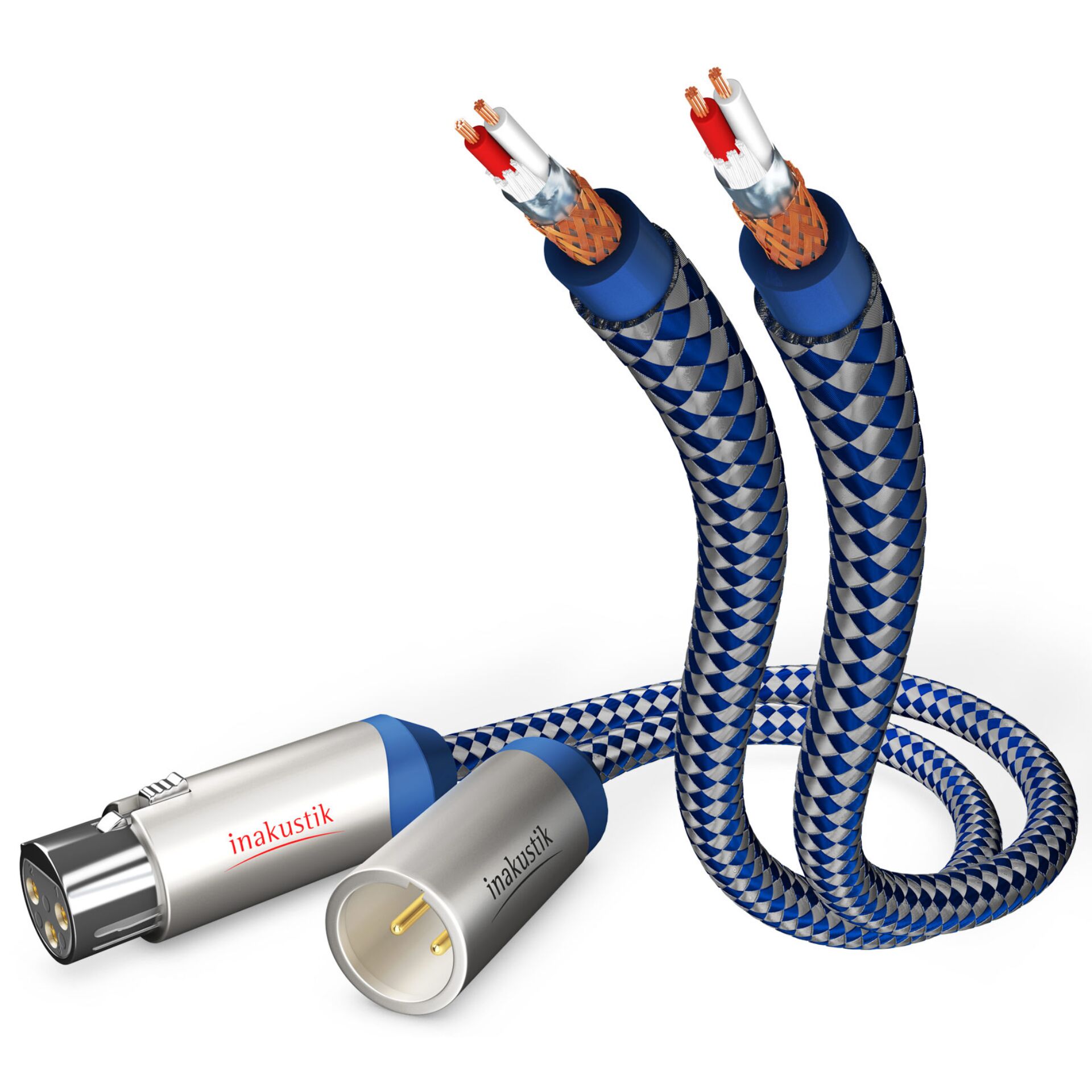 in-akustik Premium Audio Kabel XLR - XLR 0,5 m         00405007