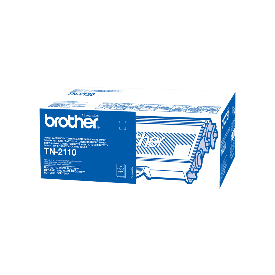 Brother TN-2110 Lasertoner 1500Seiten Schwarz Lasertoner / Patrone