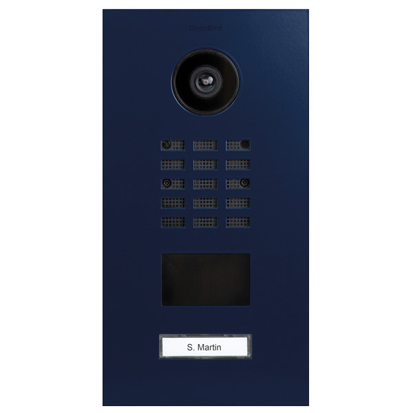 DoorBird D2101V IP Video Türstation V4A Edelstahl, RAL 5013