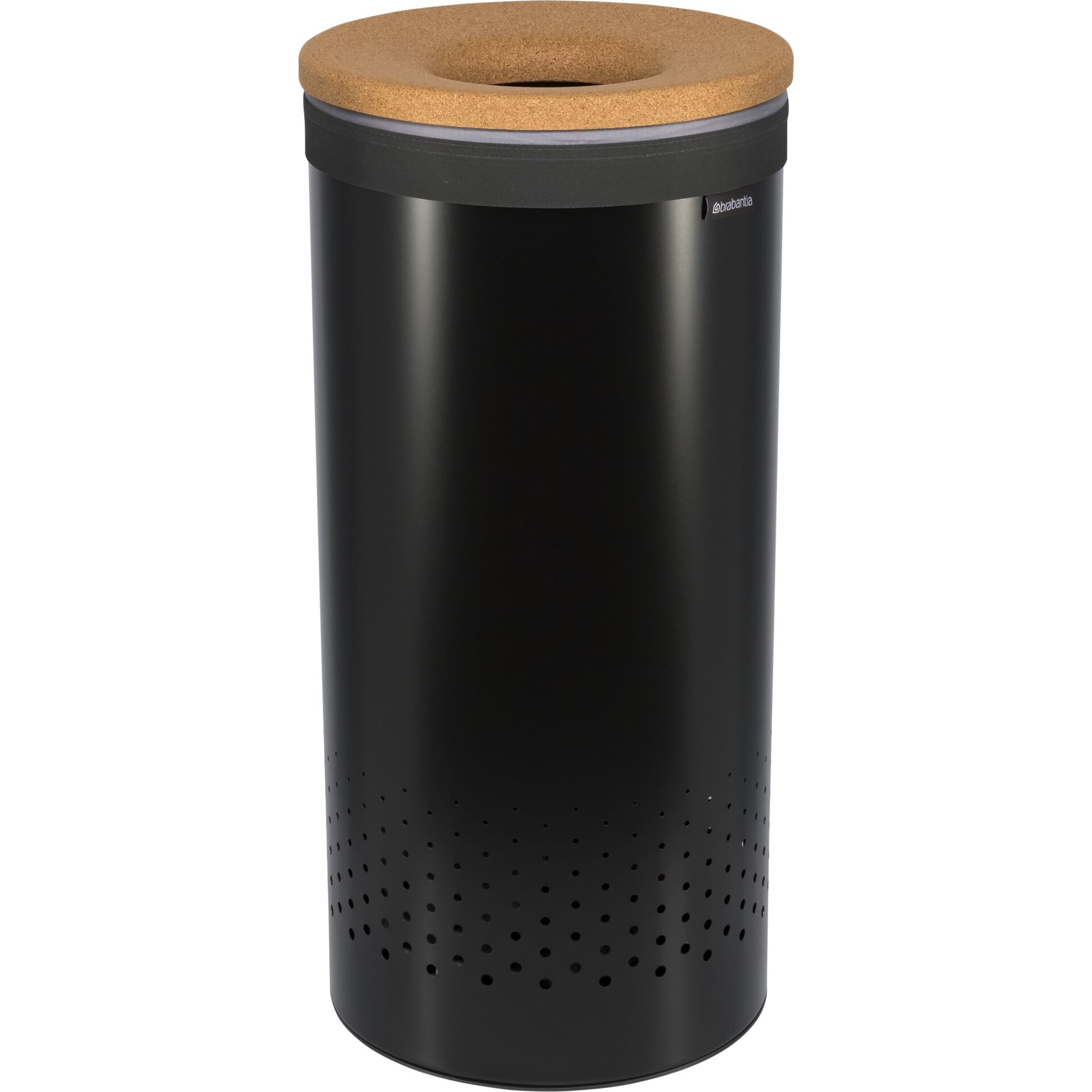 Brabantia Wäschekorb, 35 L kork / schwarz
