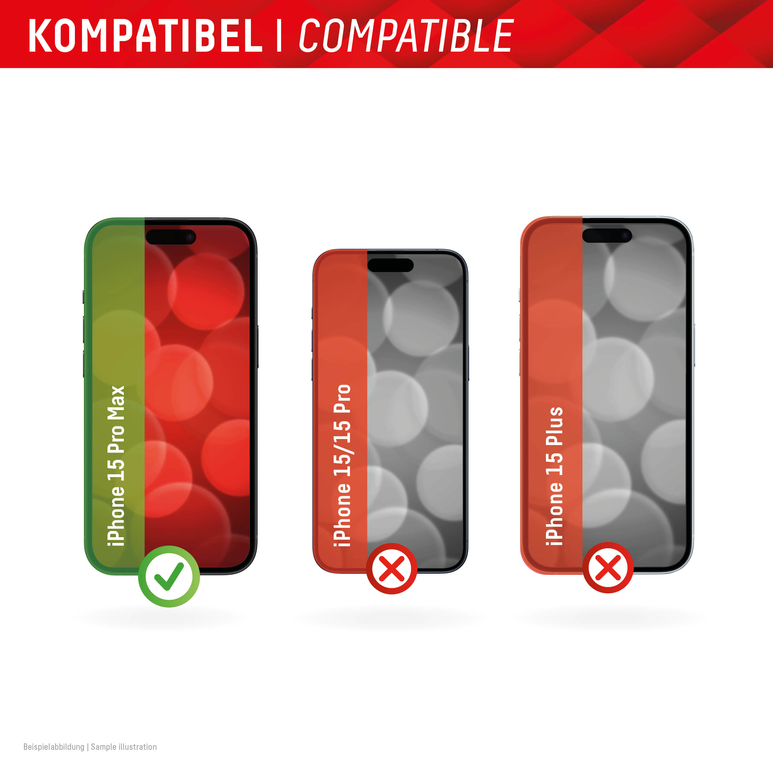 DISPLEX Real Glass + Case iPhone 15 Pro Max 282b8cd820ce2118b417138282a3b8b1