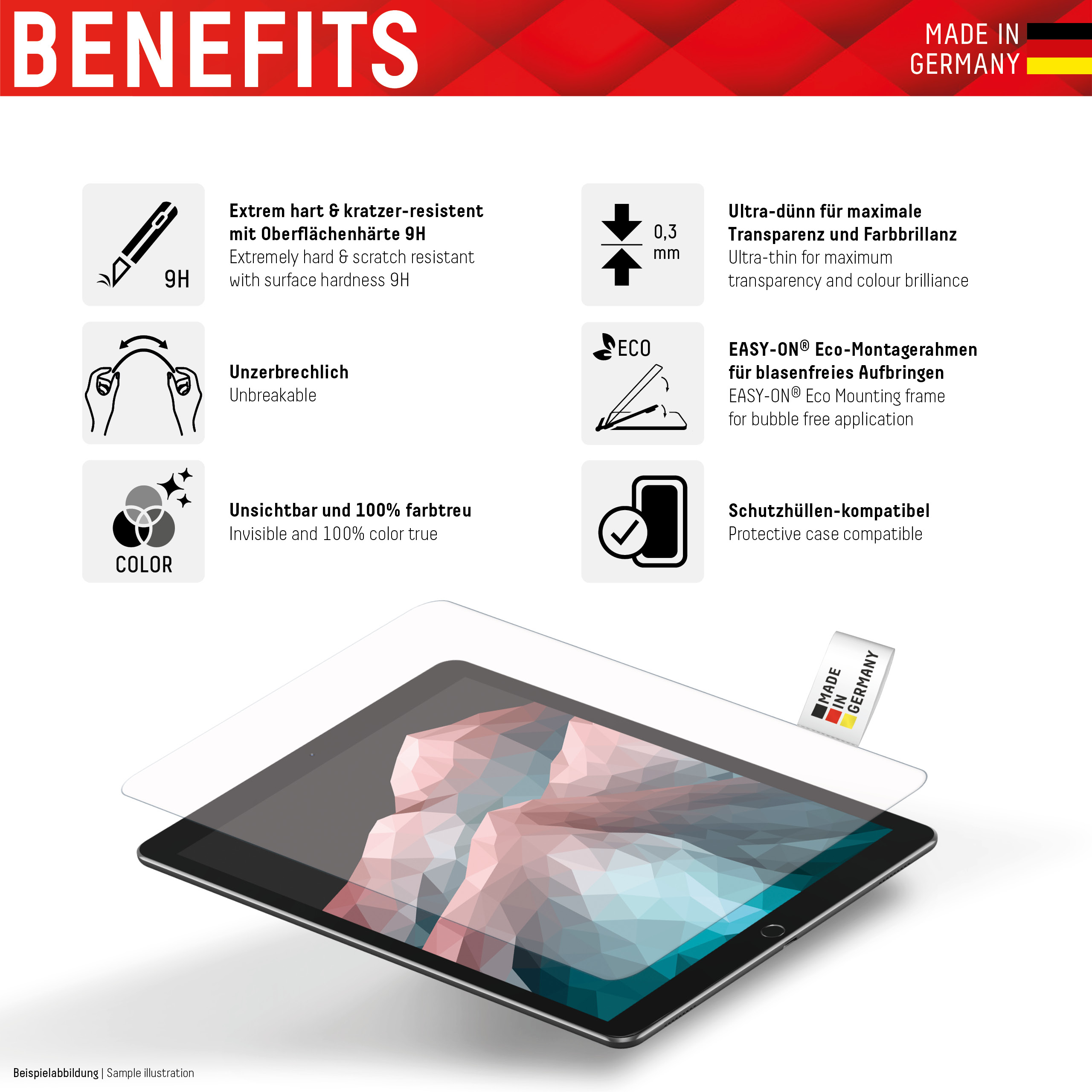 DISPLEX Tablet Glass Samsung Galaxy Tab S6 Lite 96937796_1778729575