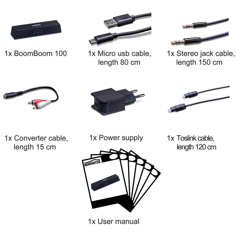Marmitek 08330 Digitaler Audio-Streamer Schwarz