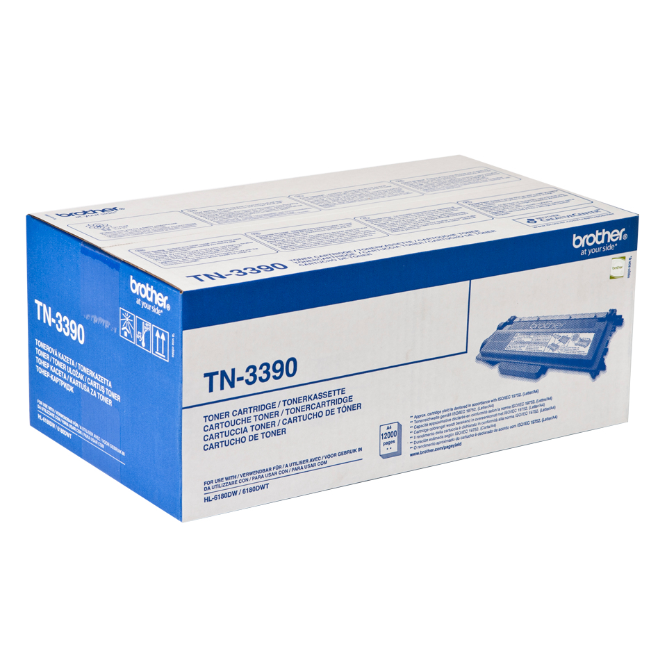 Brother TN-3390 Lasertoner 12000Seiten Schwarz Lasertoner / Patrone