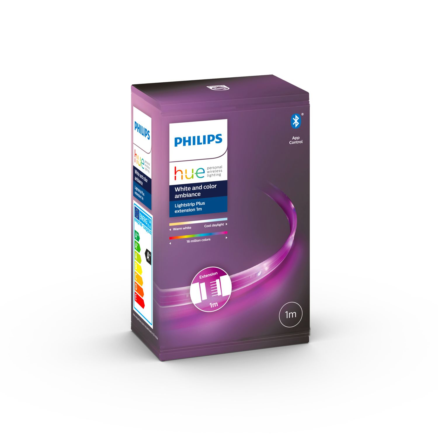 Philips Hue White and Color ambiance Lightstrip Plus Verlängerung V4 1 Meter