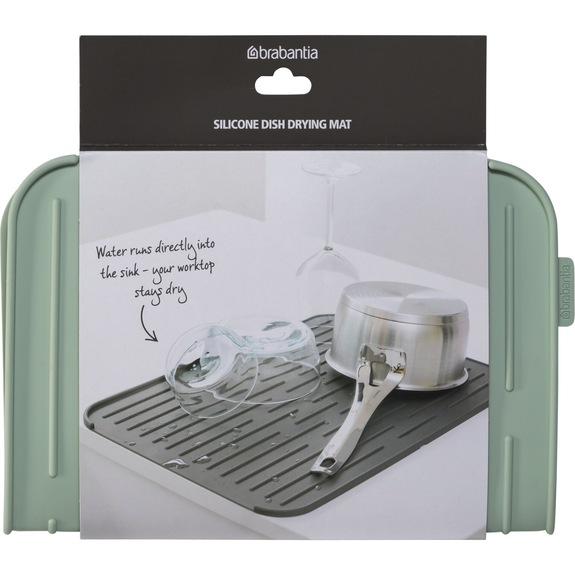 Brabantia Abtropfmatte Silicon Jade Green 732447_00