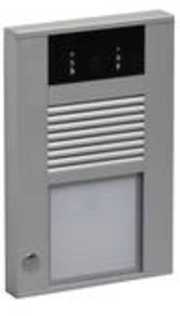 wantec MONOLITH B Türsprechstelle /1-Ruftaste+Kamera