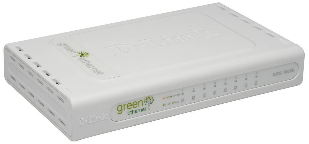 D-Link DGS-1008D 8-Port Gigabit Switch
