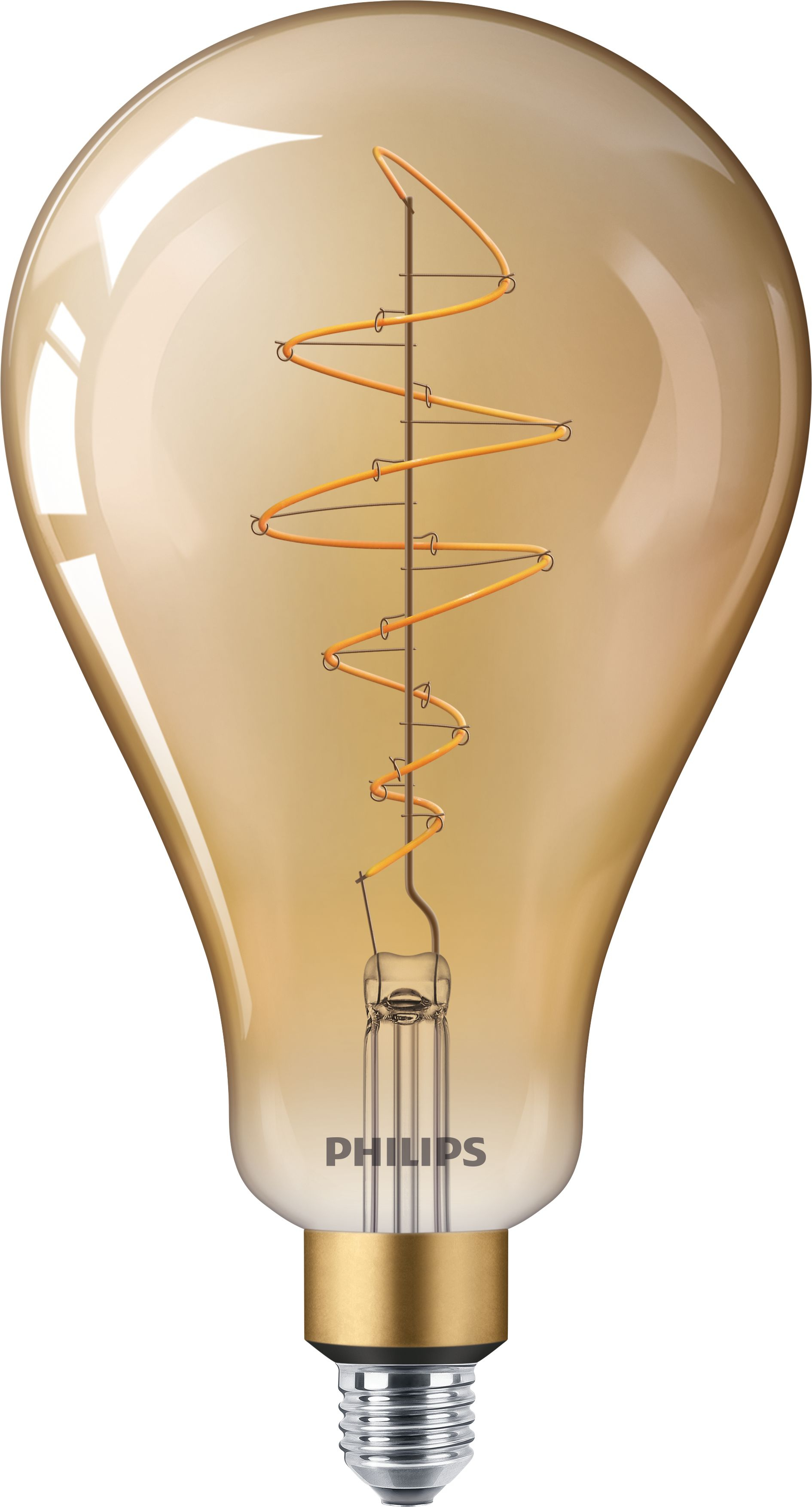 Philips LED Lampe Vintage XL-Standard 40W E27 dimmbar gold 1er 60b0c139758a8853546f519e1892a900