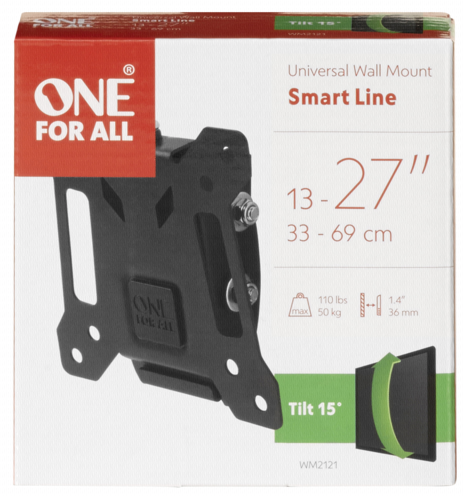One for All TV Wandhalterung 27 Smart Tilt