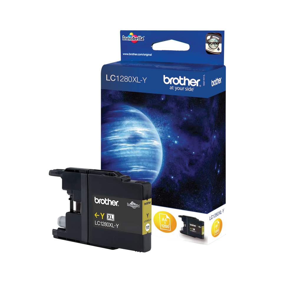 Brother LC1280XLY Gelb Tintenpatrone