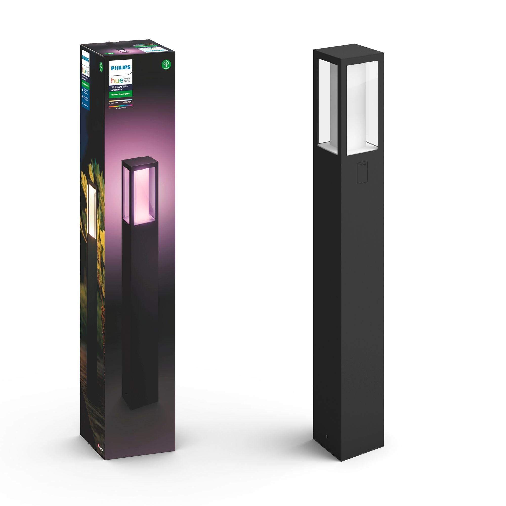 Philips Hue White and Color ambiance Impress Outdoor Wegeleuchte