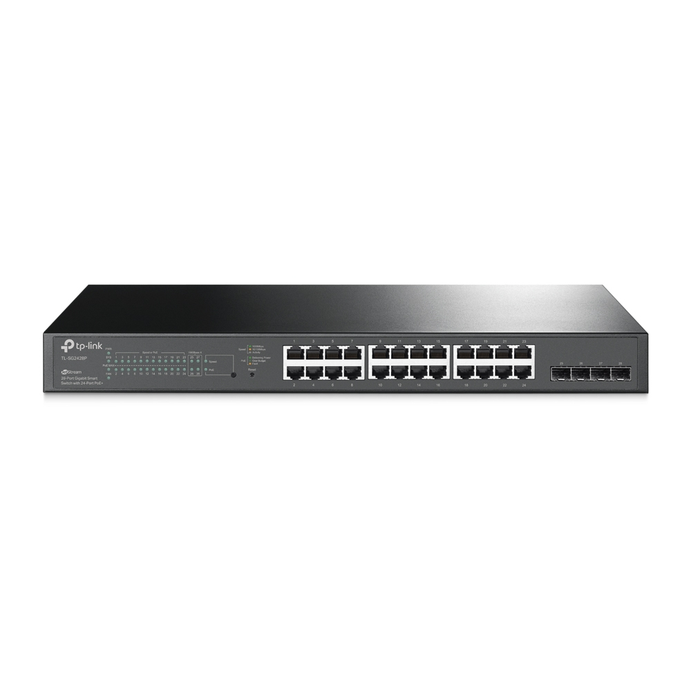 TP-Link TL-SG2428P 24-Port Gigabit PoE+ L2 Smart Switch 4xSFP