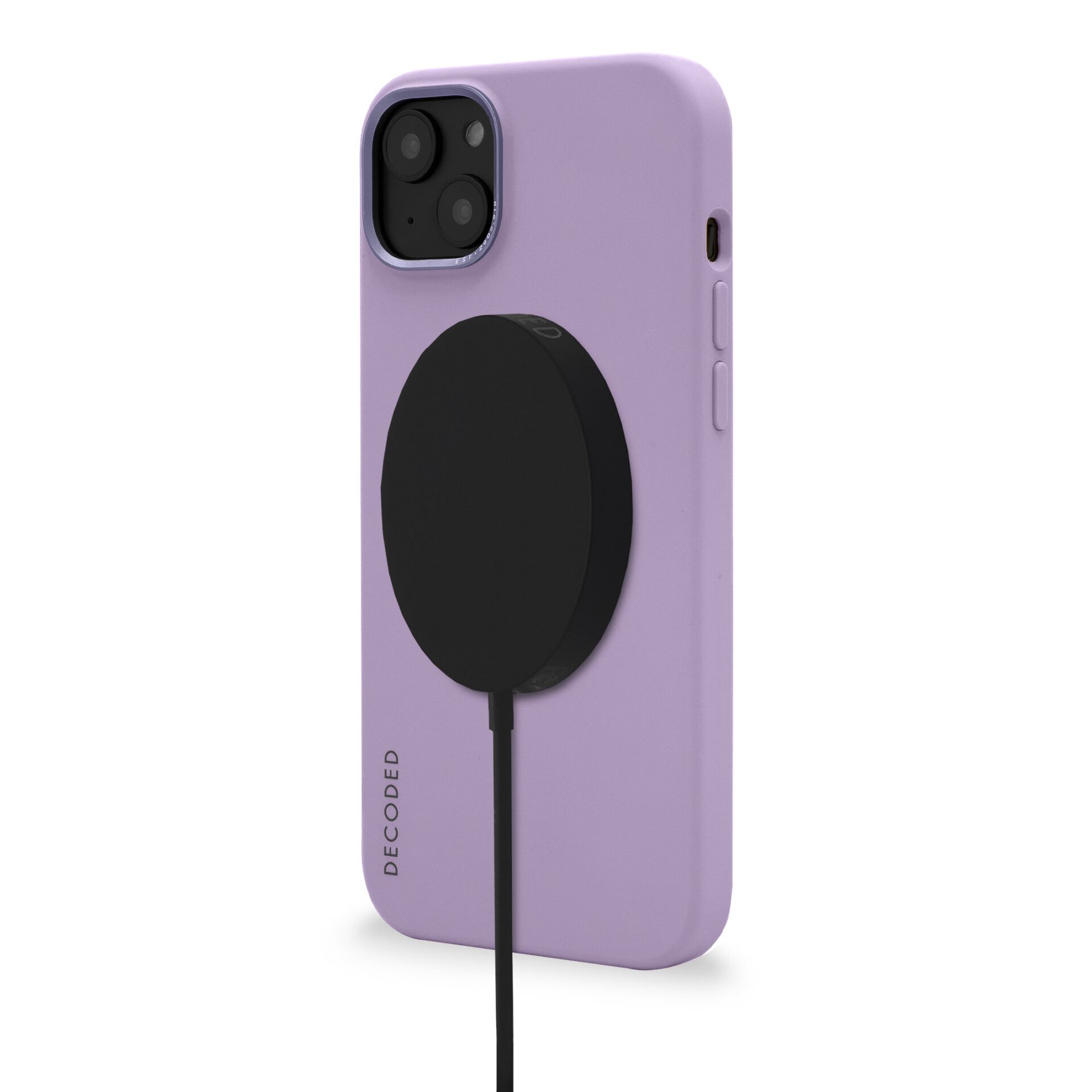 Decoded AntiMicrobial Silicone Backcover iPhone 14Plus Lavender