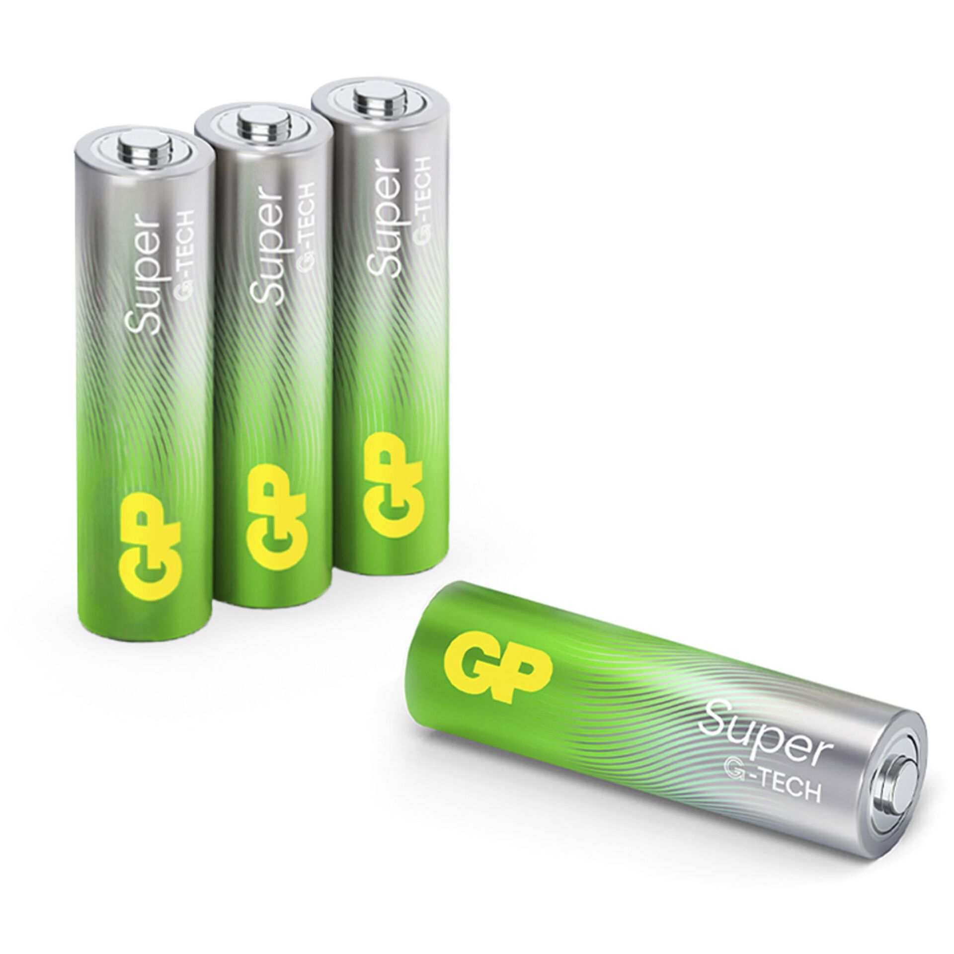 1x4 GP Super Alkaline 1,5V AA Mignon LR06 Rel. 03015AETA-B4 824595_00