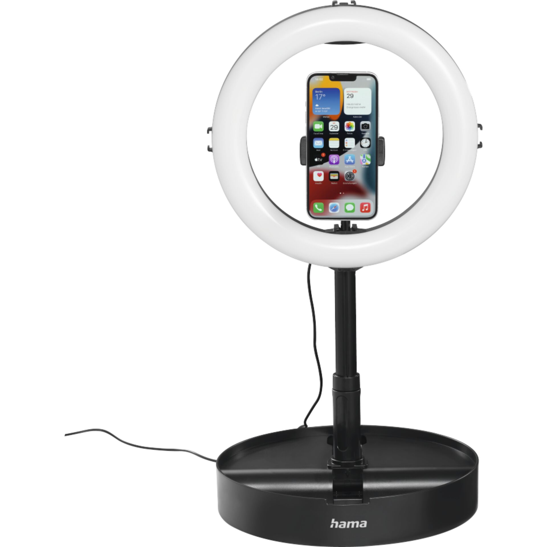 Hama SpotLight FoldUp 102 II LED-Ringleuchte f. Smartphone 808824_09