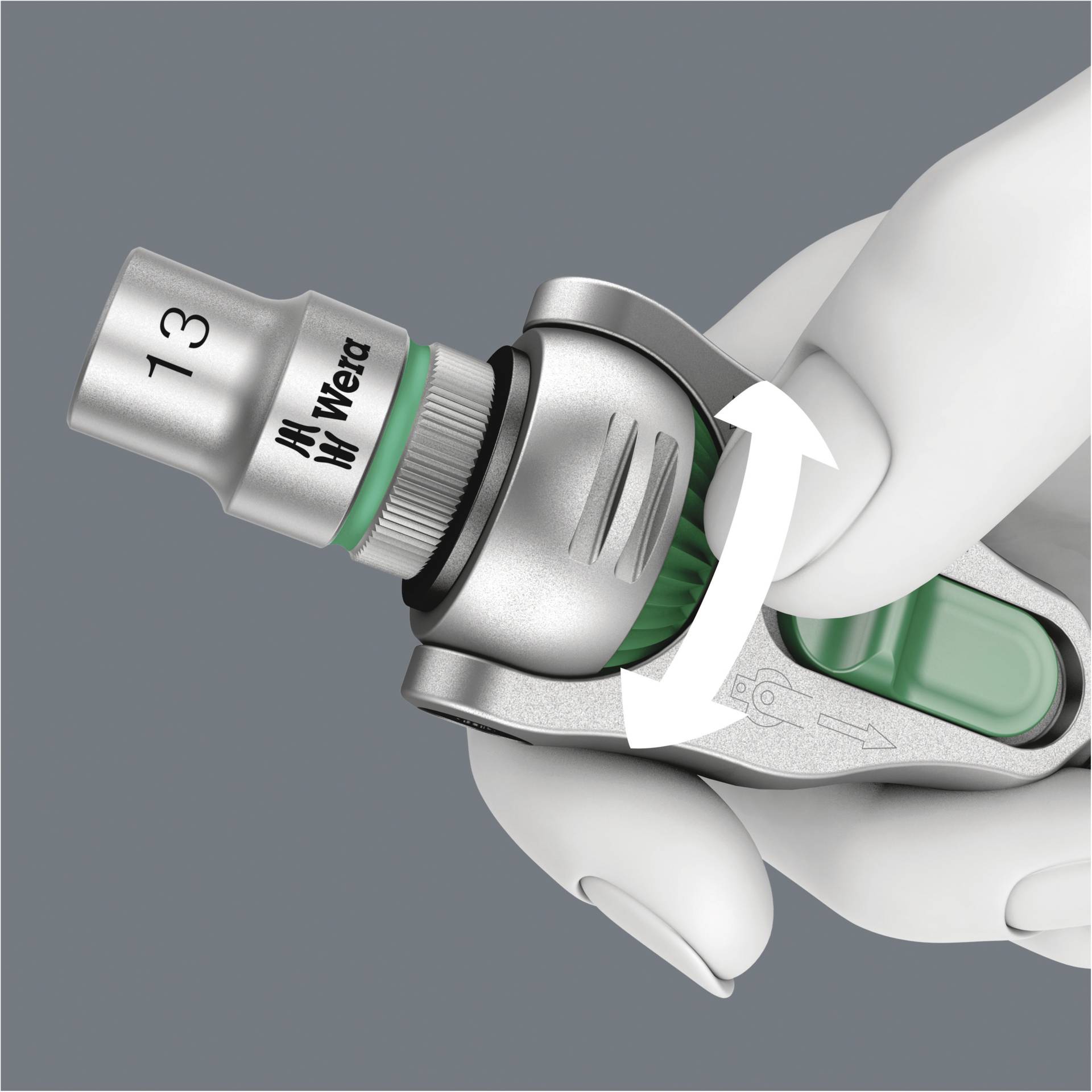 WERA 8000 C Zyklop Speed-Knarre 1/2 -Antrieb 493509_05